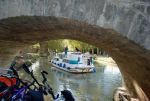 Canal du Midi na lodi a na kole