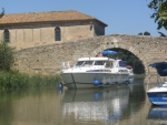 Canal du Midi na lodi a na kole